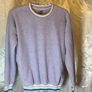 Aerie Light Purple Crewneck Sweater A0405